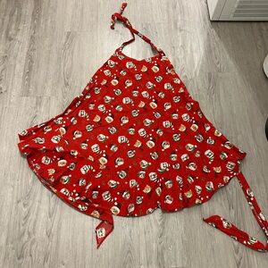 2/$20 Red Cat Print Apron